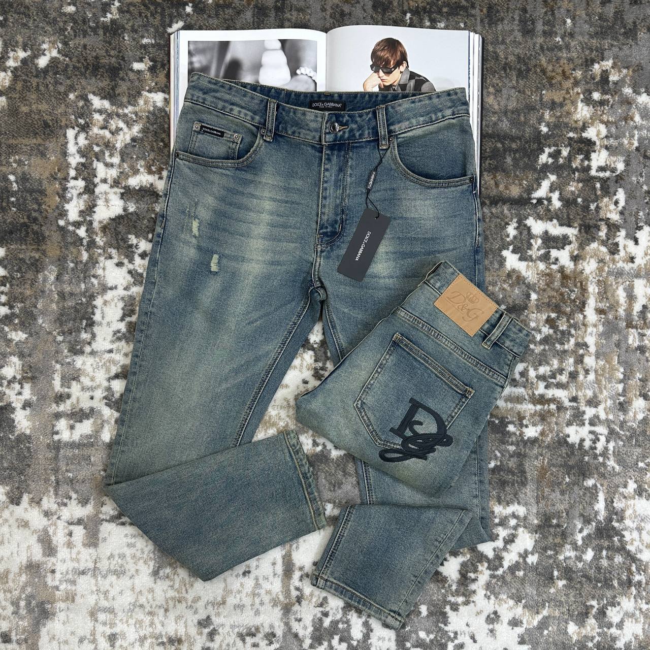 D AND G JEANS SLIM FIT