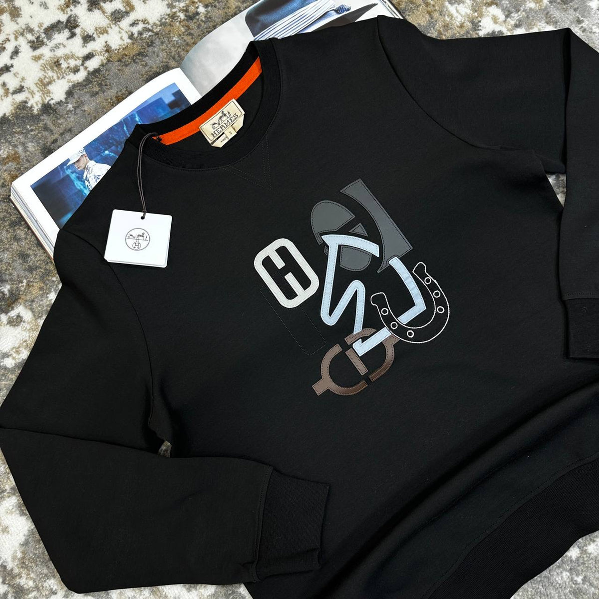 HERMS JUMPER BLACK