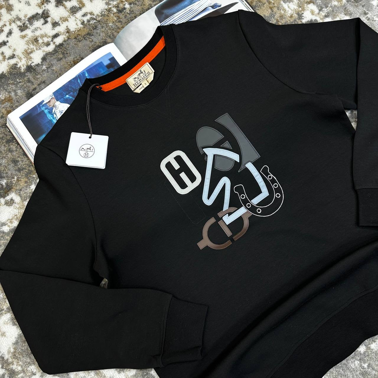 HERMS JUMPER BLACK