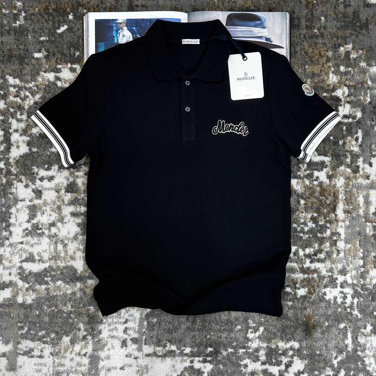 MNCLR POLO- BLACK