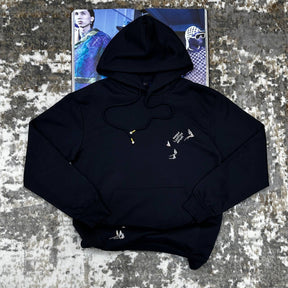 LOUS VUITTON EMBROIDERY HOODIE NAVY