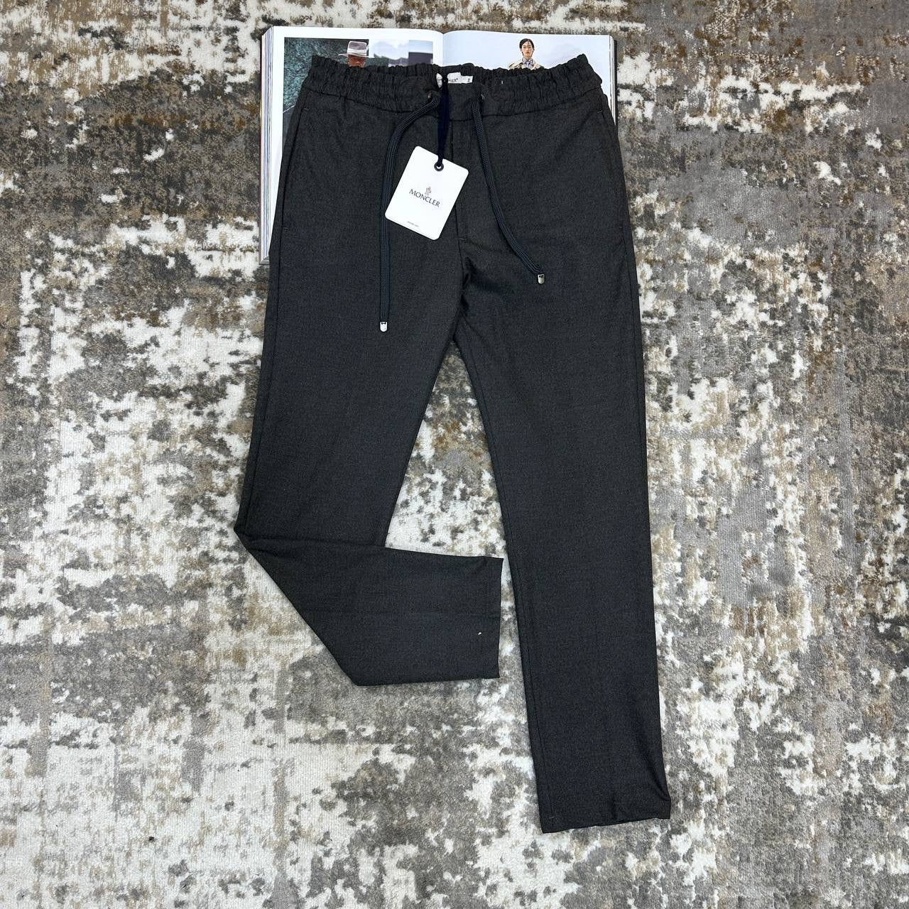 MNCLR PANTS WITH BACK POCKETS CHARCOAL