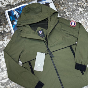 CG LIGHT WEIGHT WIND BREAKER-KHAKHI WITH RED BADGE