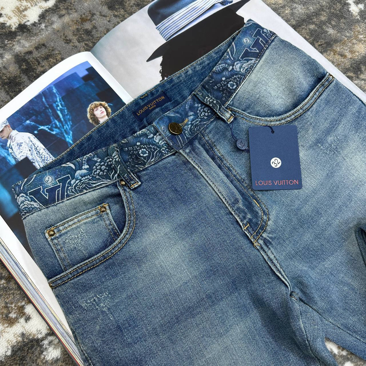 LOUS V JEANS SLIM FIT