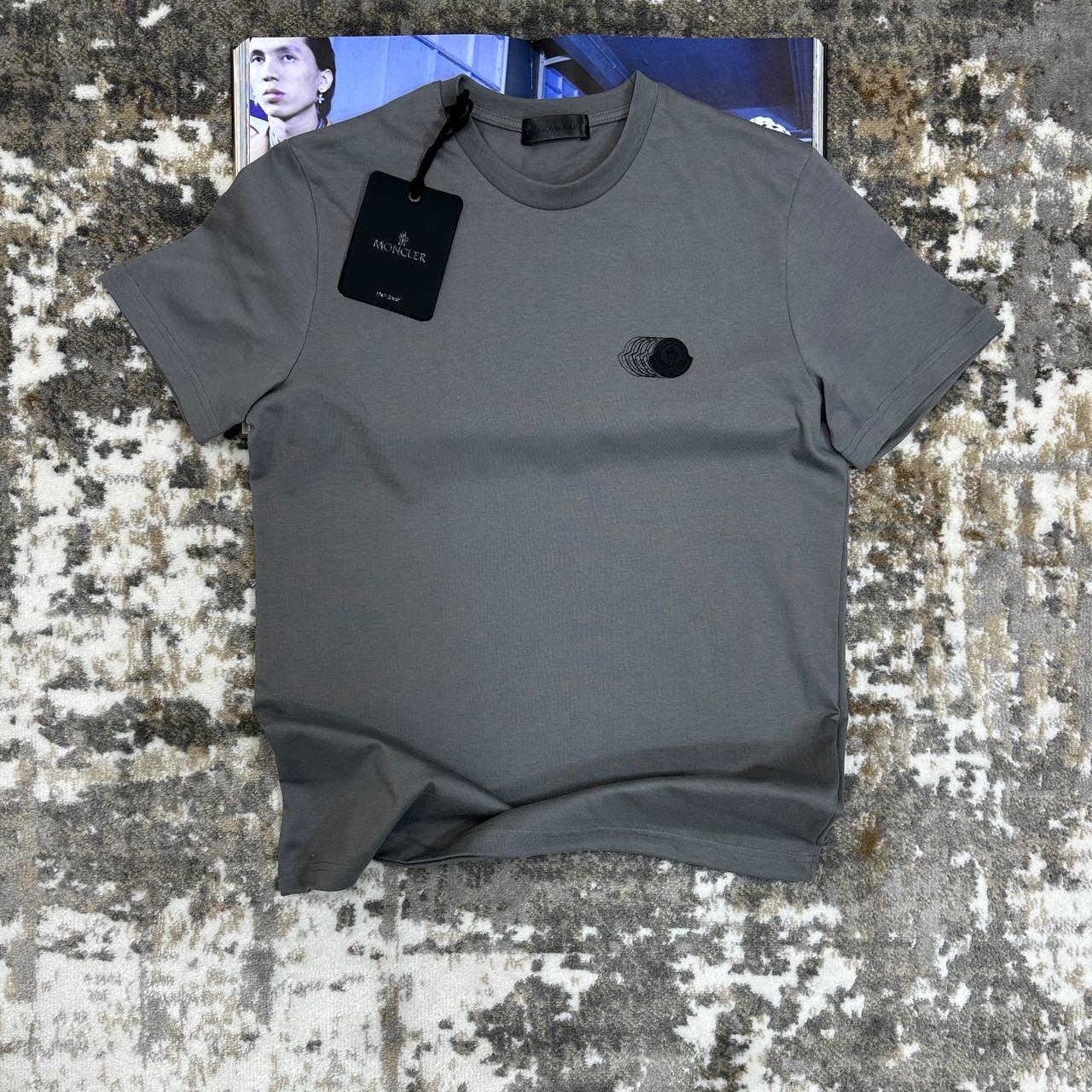 MNCLER TSHIRT-GREY