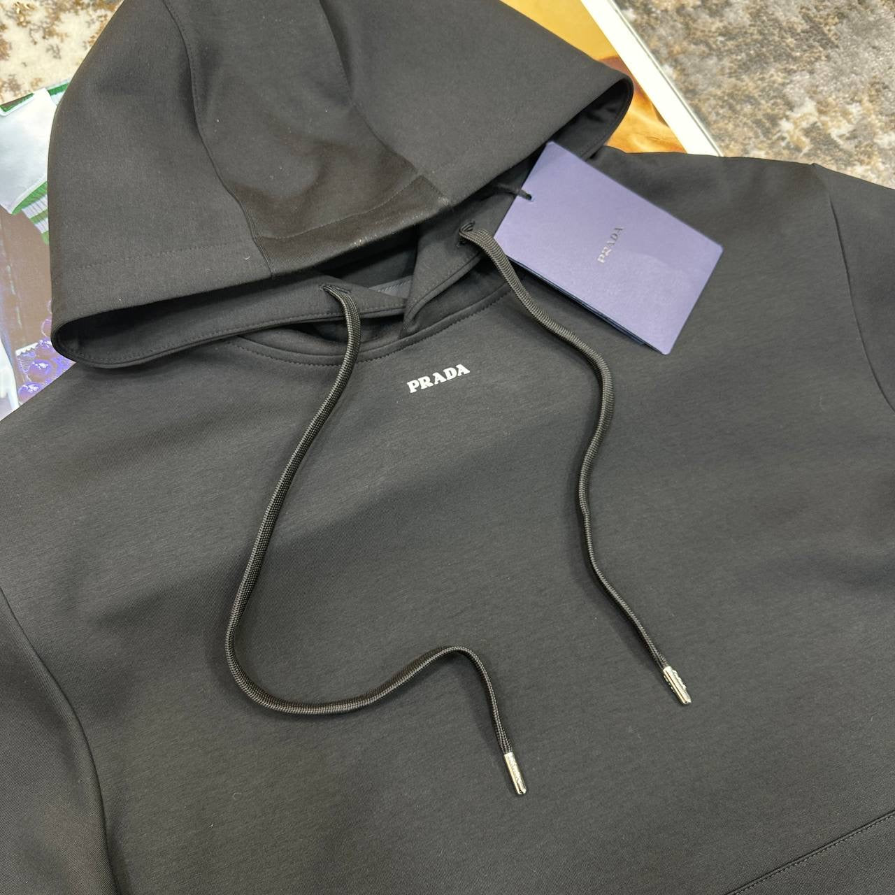 PRDA HOODIE-BLACK