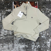 MNCLR HALF-ZIP CREAM