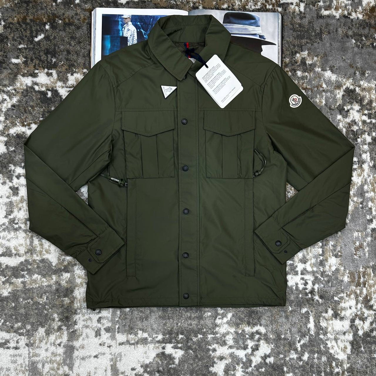 MNCLR ZIP UP JACKET-KHAKHI