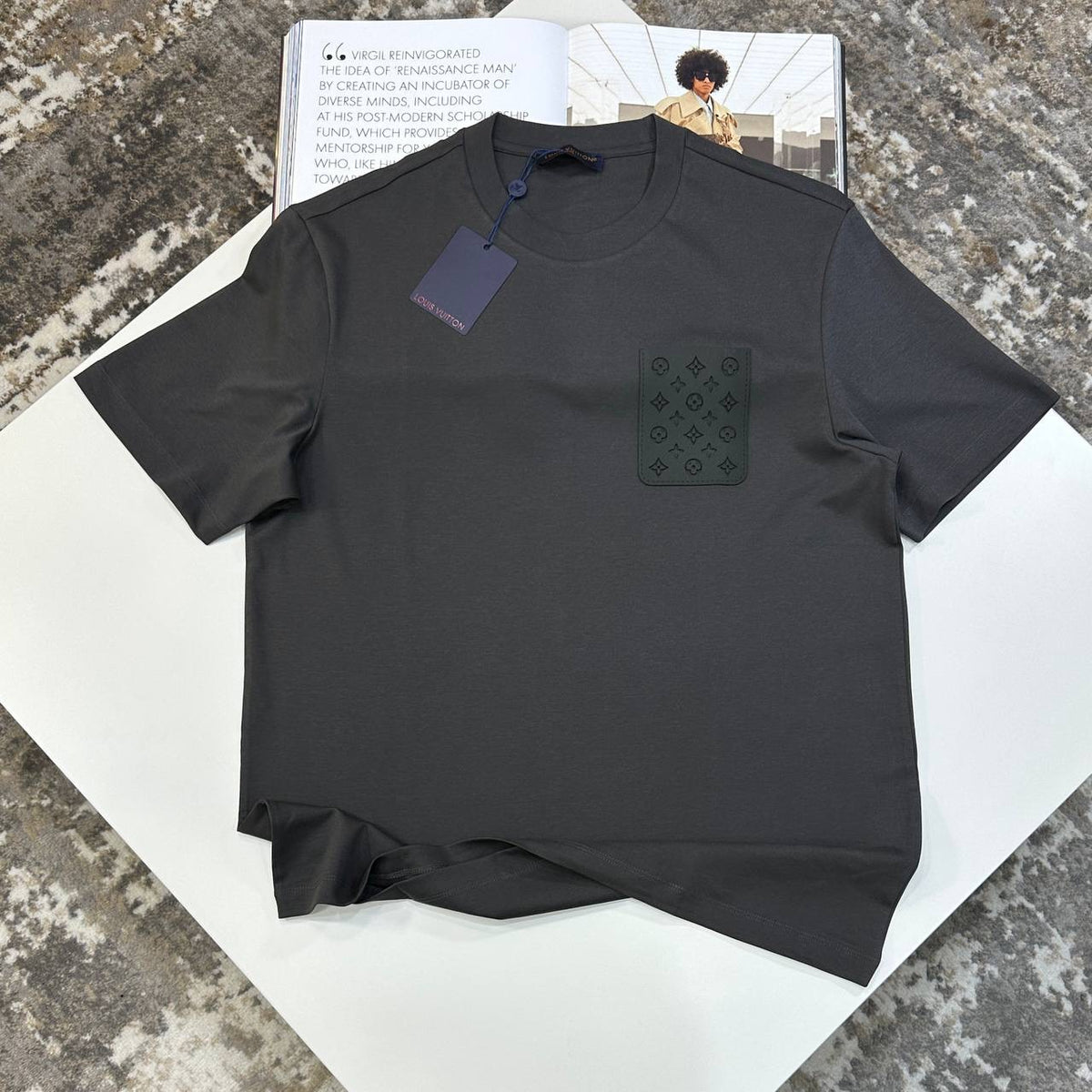 L.V SHORT SET DARKGREY/BLACK