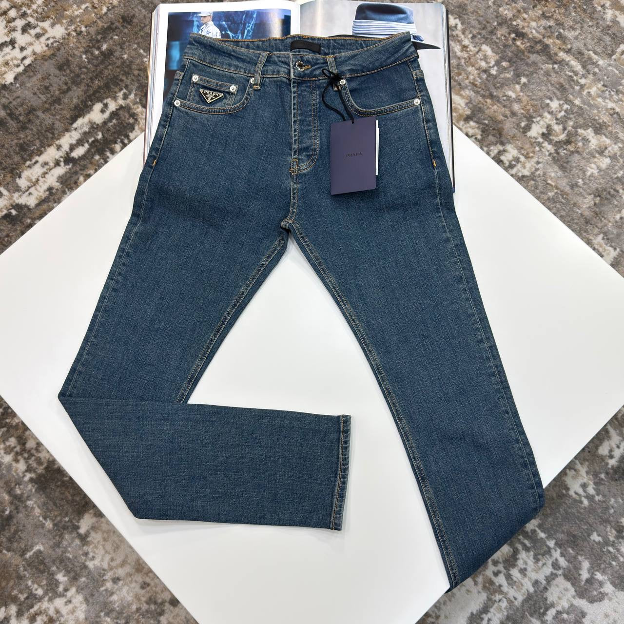PRDA SLIM FIT JEANS BLUE