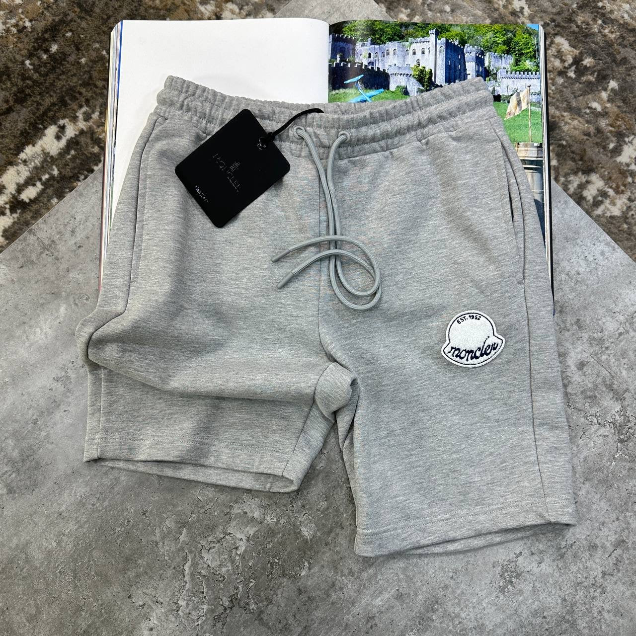 NCLR SHORT SET LIGHT GREY
