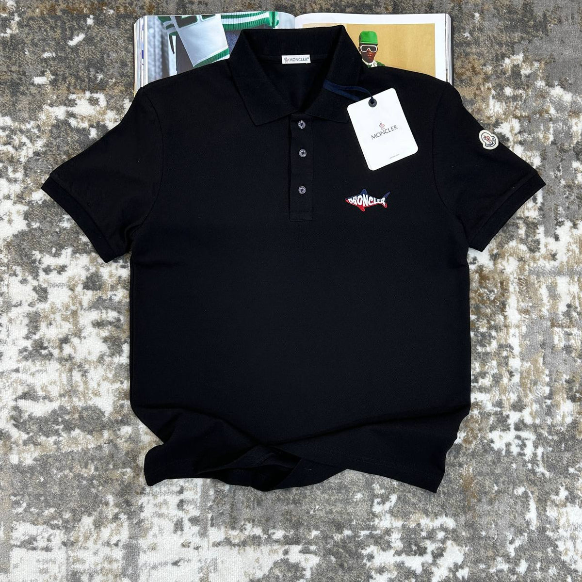 MNCLR POLO- BLACK