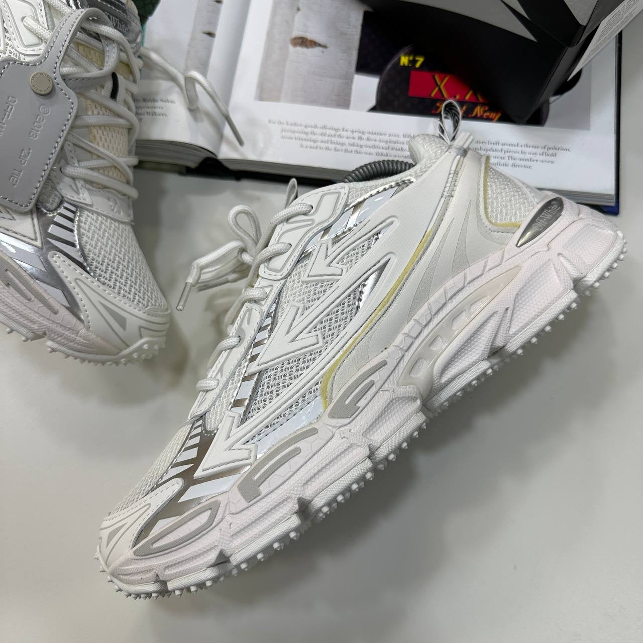 OF-WHITE TRAINER-WHITE