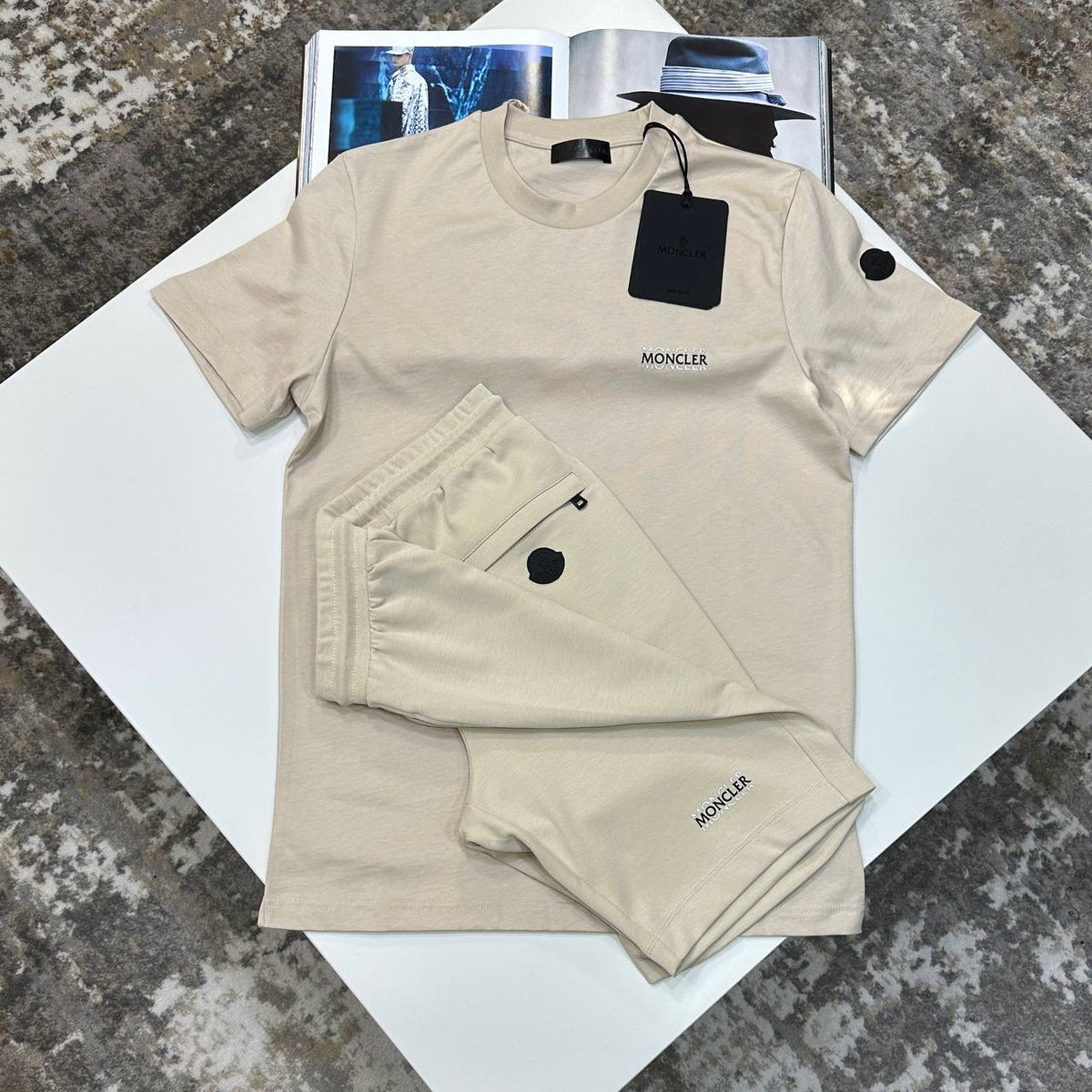 NCLR SHORT SET All BEIGE