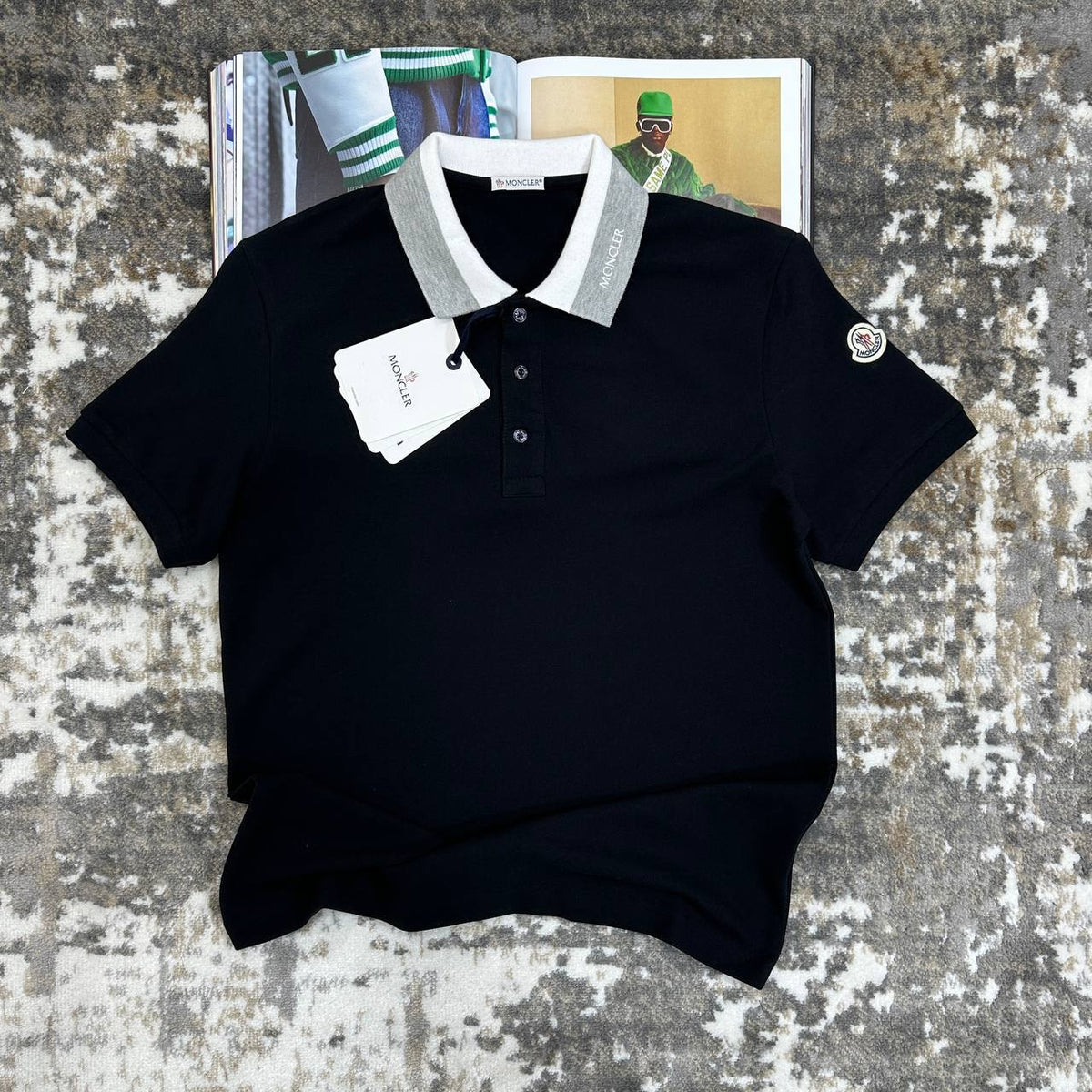 MNCLR POLO- BLACK