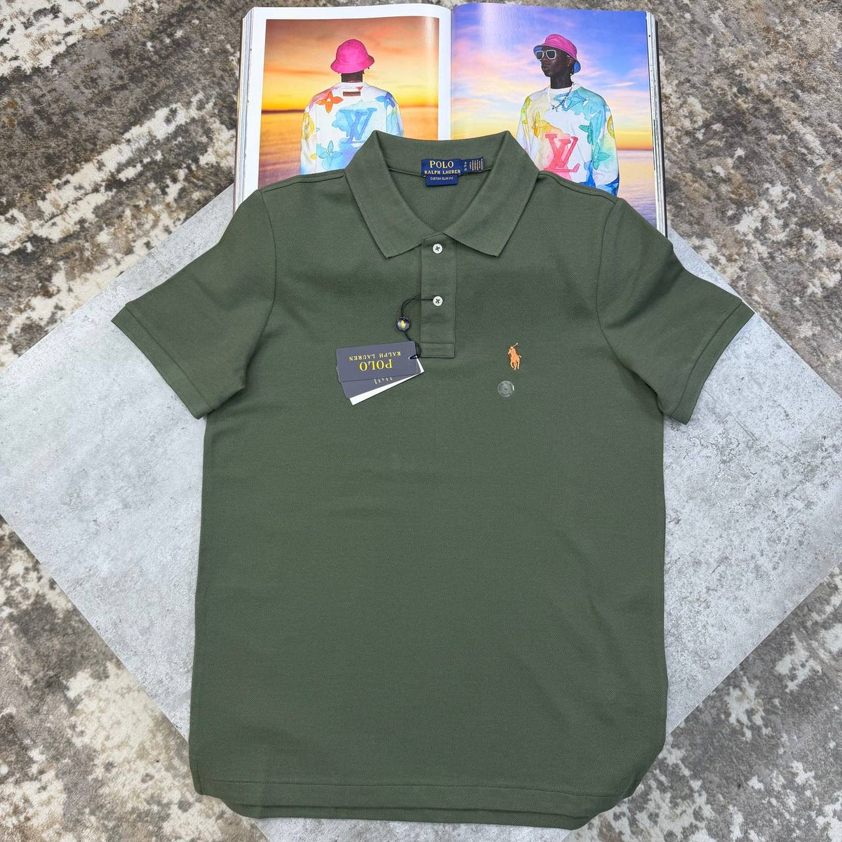 R/L POLO KHAKHI