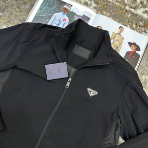 PRDA ZIP UP JACKET-BLACK