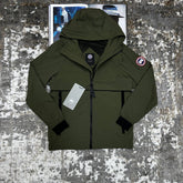 CG LIGHT WEIGHT WIND BREAKER-KHAKHI WITH RED BADGE