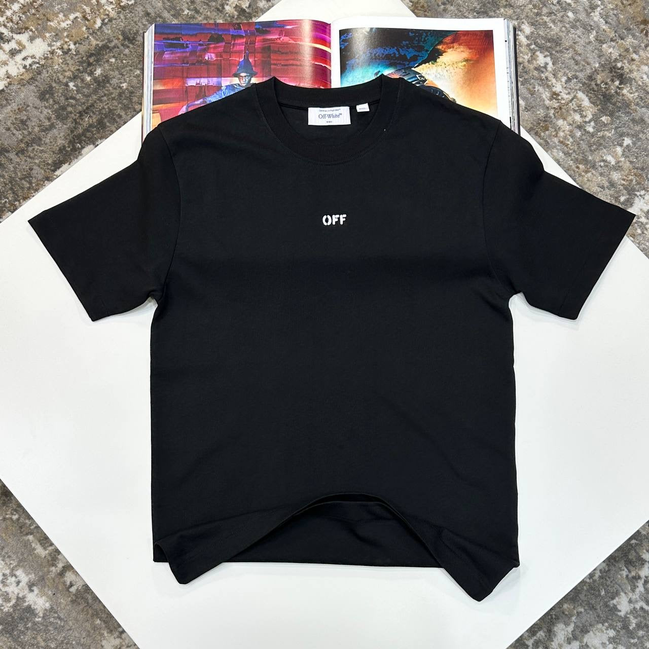 OFF-W SHORT SET ALL BLACK