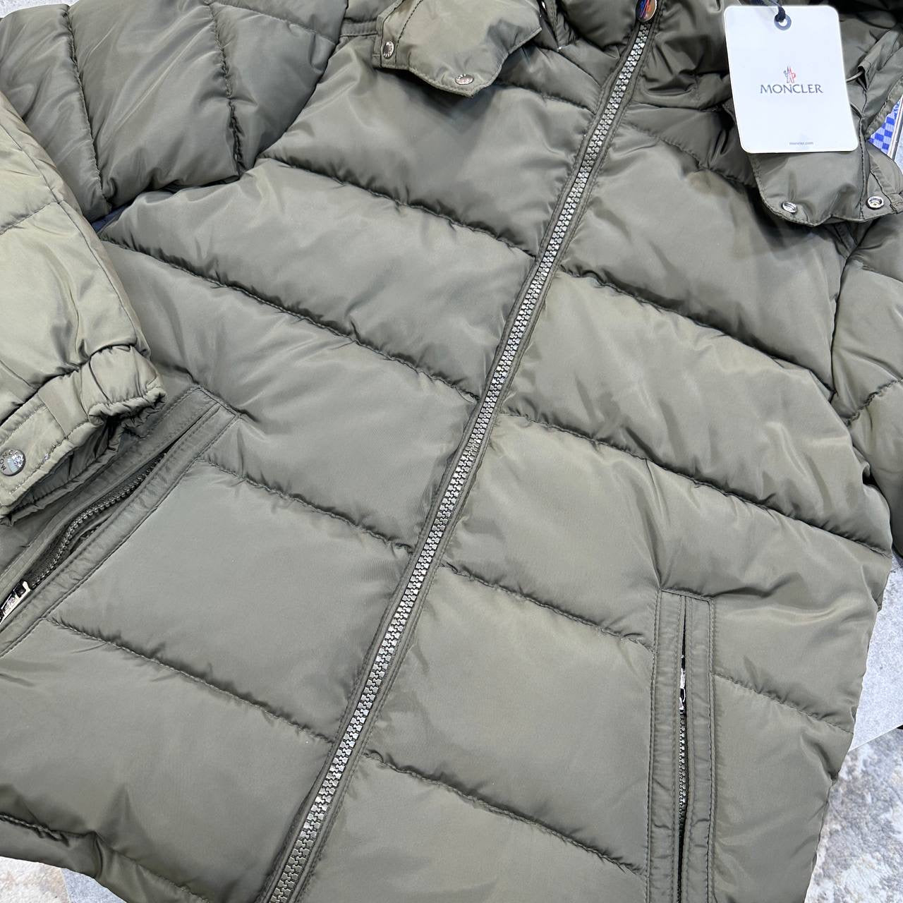 NCLR FULL PUFFY MAYA MATT JACKET-KHAKHI