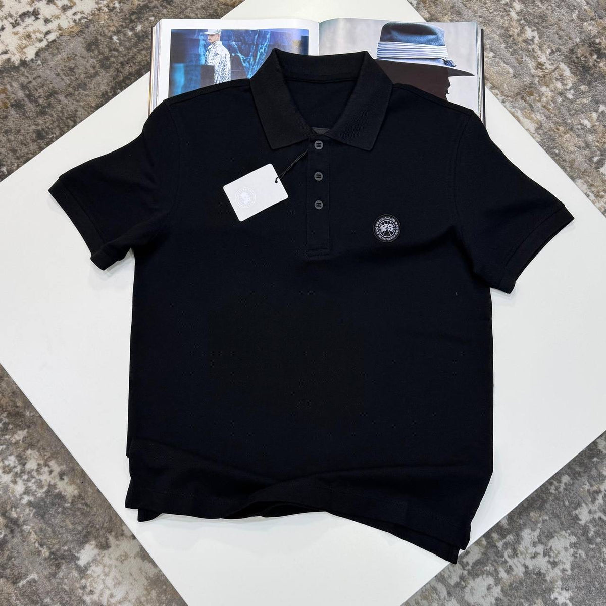G.C POLO- BLACK