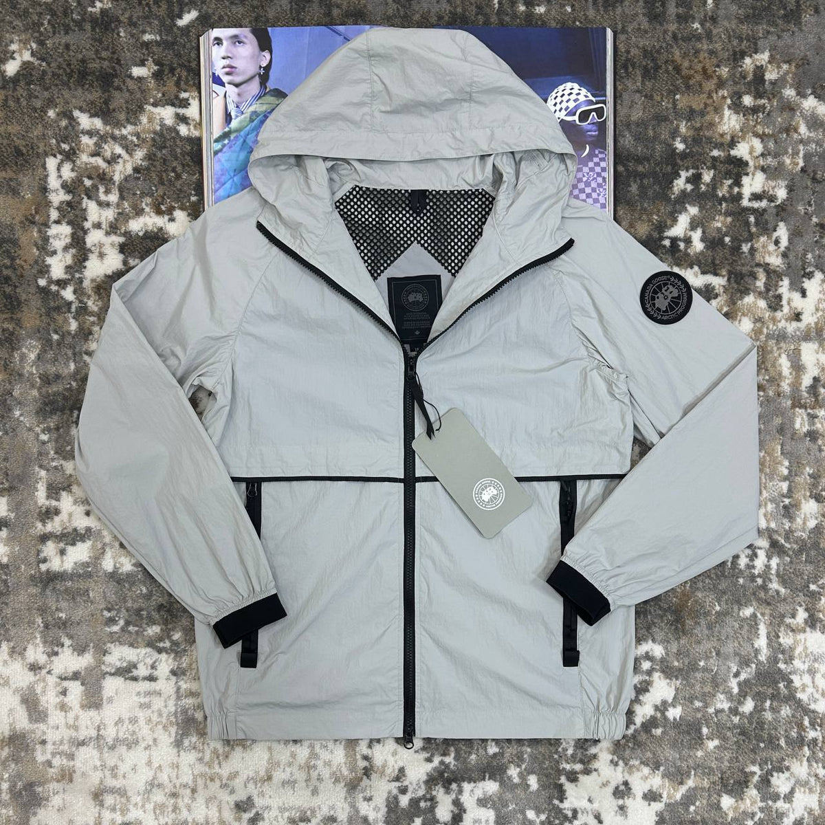 CG WIND BREAKER-OFF WHITE