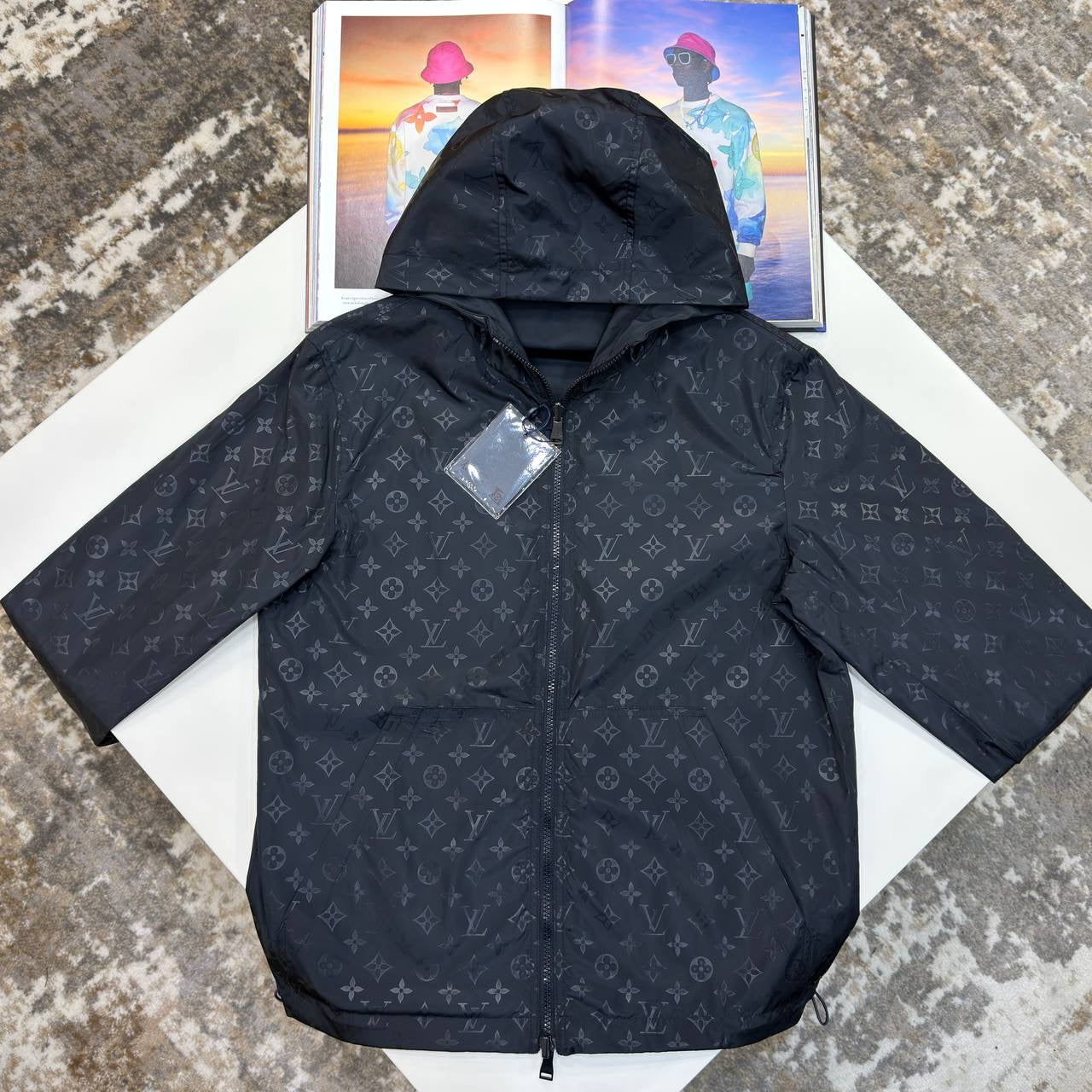 LUIS-V  REVERSE ABLE JACKET NAVY