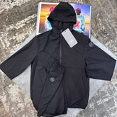 C.G LIGHT WEIGHT JACKET SHORT SET BLACK