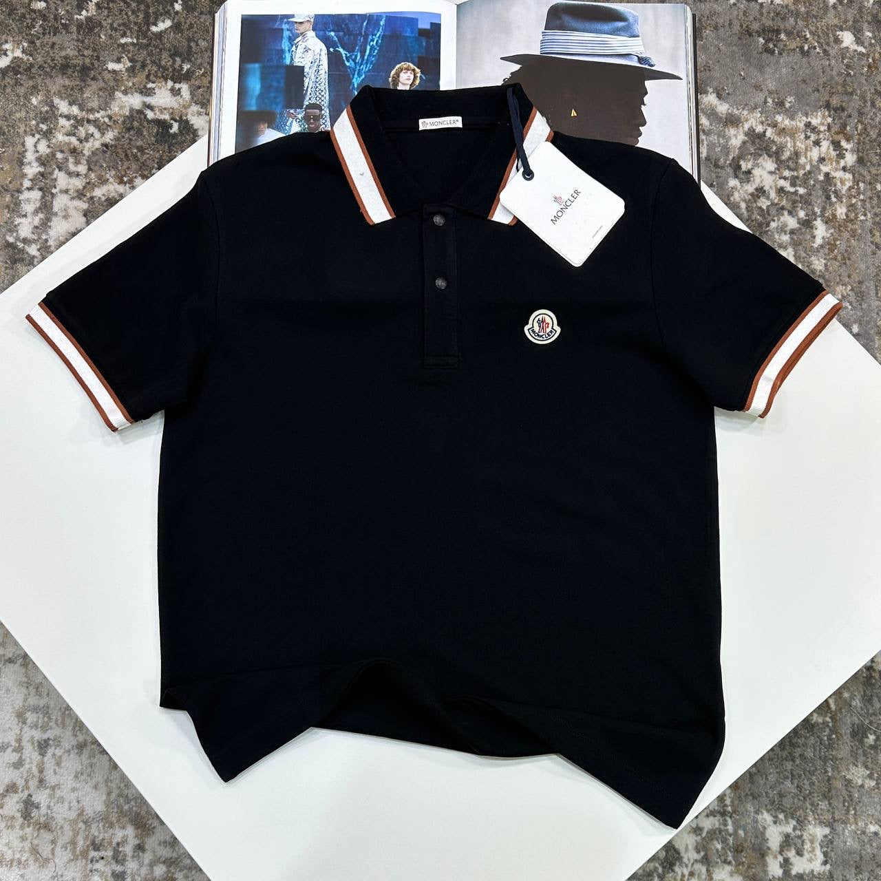 MNCLR POLO-BLACK