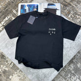 LVE BACK BIG EMBROIDERY TSHIRT-BLACK