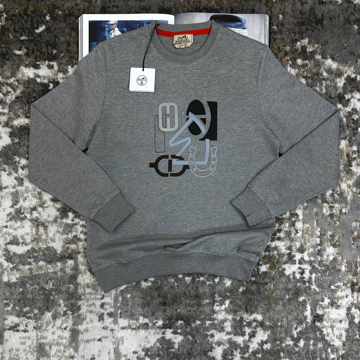 HERMS JUMPER GREY