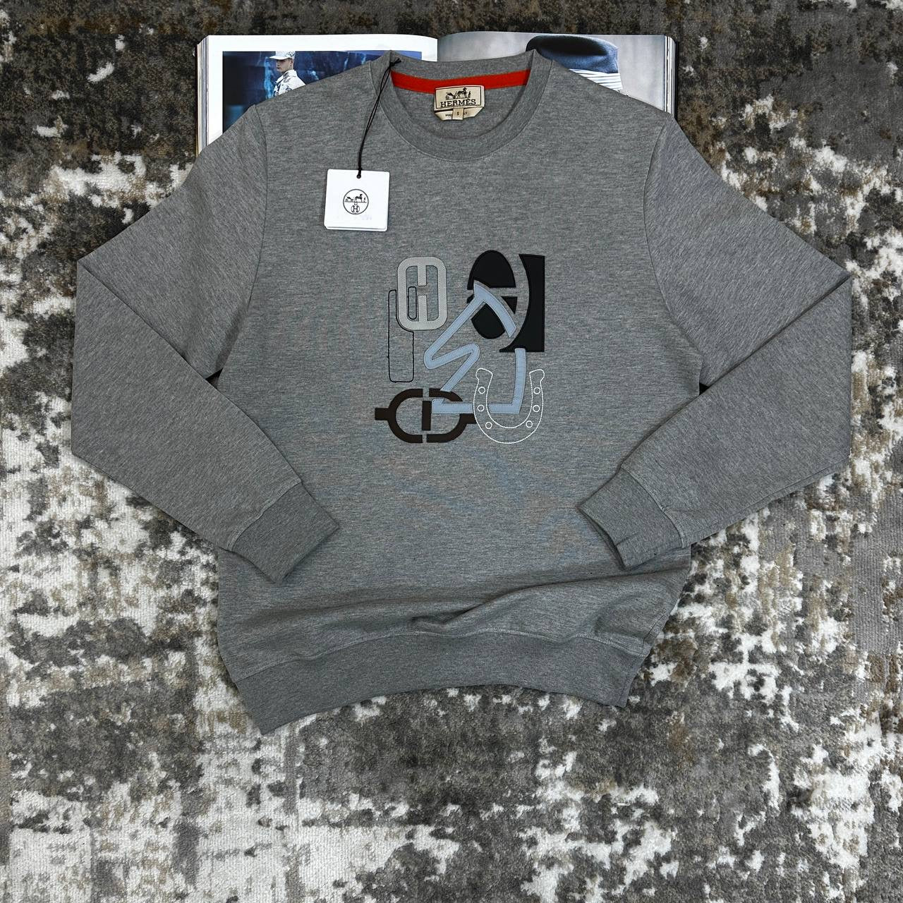 HERMS JUMPER GREY