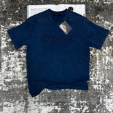 LUOS-VUTON EMBROIDERY TSHIRT-NAVY