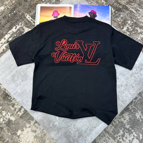 LVE BACK BIG LOGO TSHIRT-BLACK