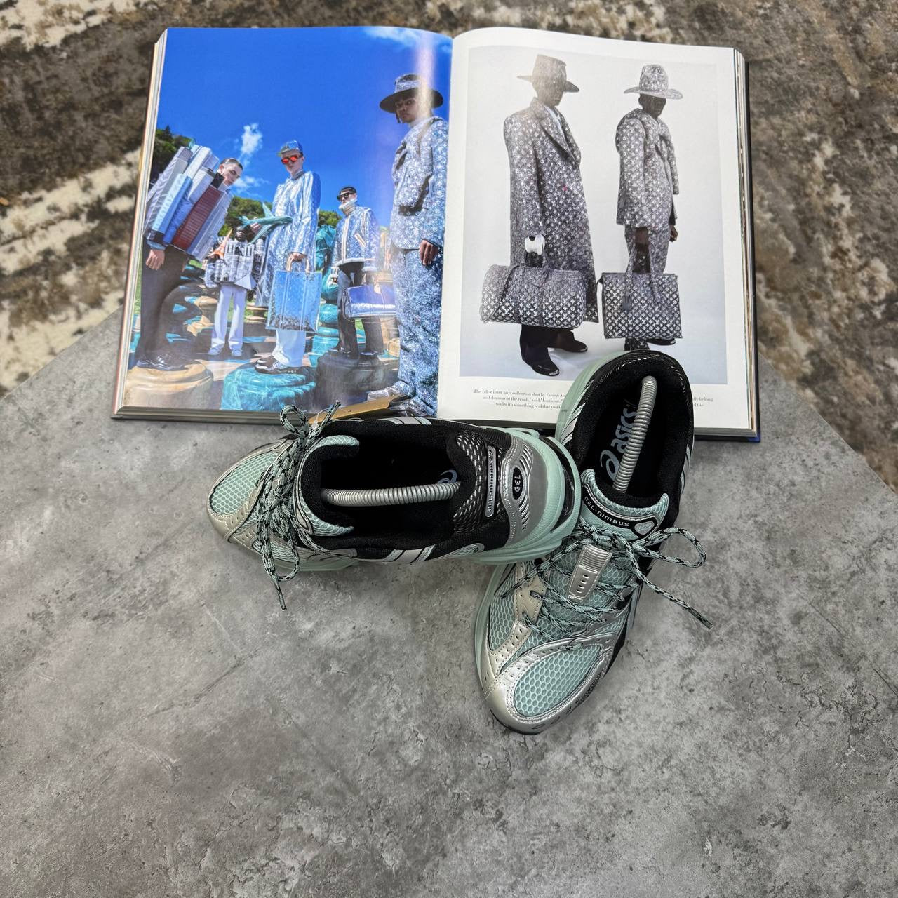 ASC GEL TRAINERS SILVER