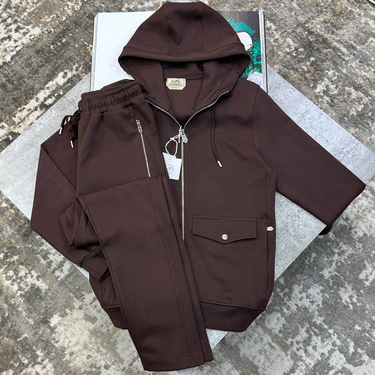 HRMS TRACKSUIT COFFE BROWN