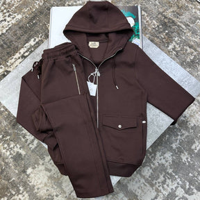 HRMS TRACKSUIT COFFE BROWN