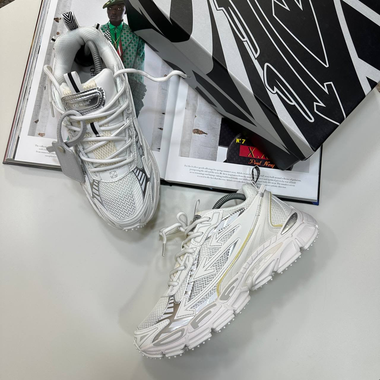 OF-WHITE TRAINER-WHITE