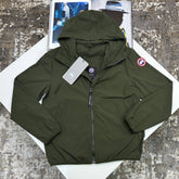 C.G LIGHT WEIGHT JACKET SIDE RED BADGE KHAKHI
