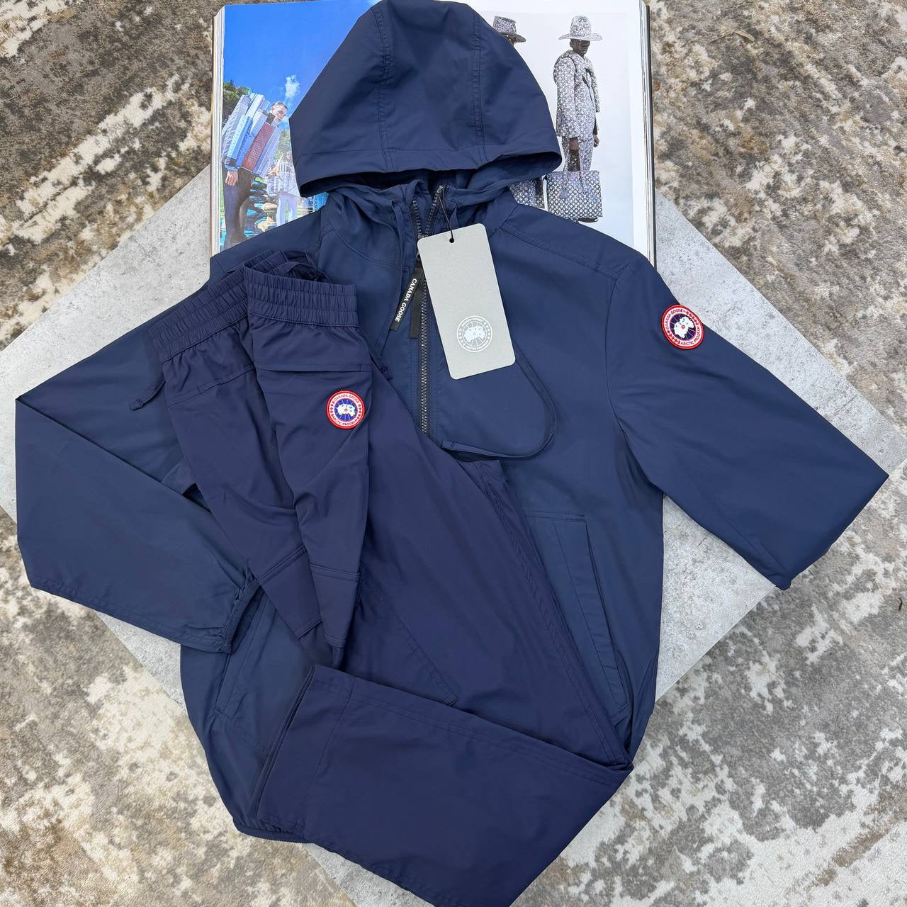 CG LIGHT WEIGHT TRACKSUIT NAVY