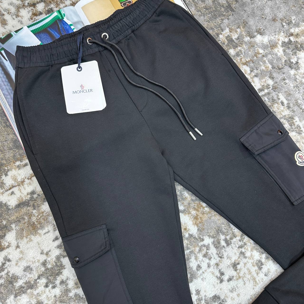 MNCLR PANTS WITH DOWN POCKETS BLACK