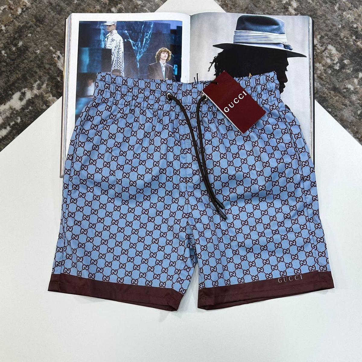 UCI SHORT SET BLACK/BLUE