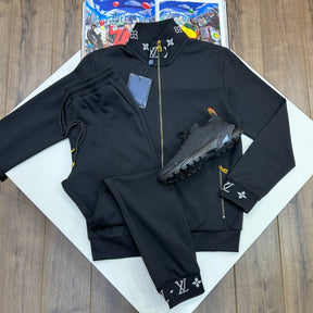 LUIS-VUITN TRACKSUIT BLACK