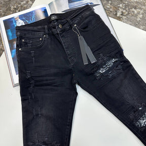 AMRi SLIM FIT JEANS BLACK