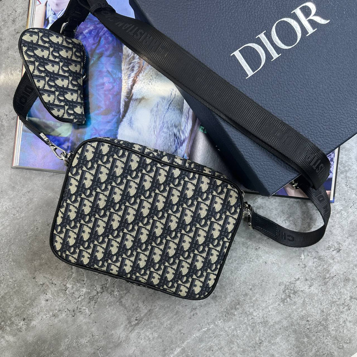 DOR SADLE BAG BLACK|WHITE