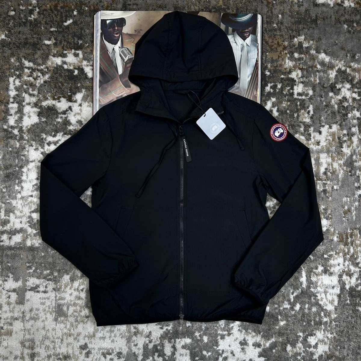 CNDA GOSE LIGHT WEIGHT JACKET-BLACK