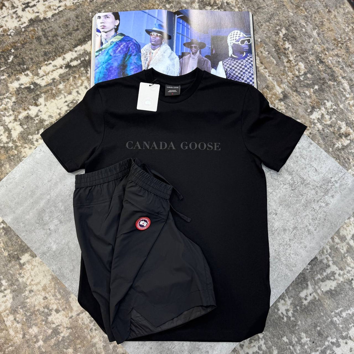 C.G SHORT SET ALL BLACK