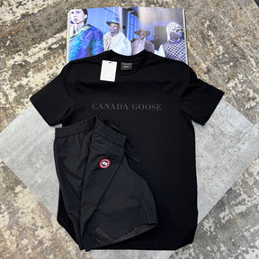 C.G SHORT SET ALL BLACK