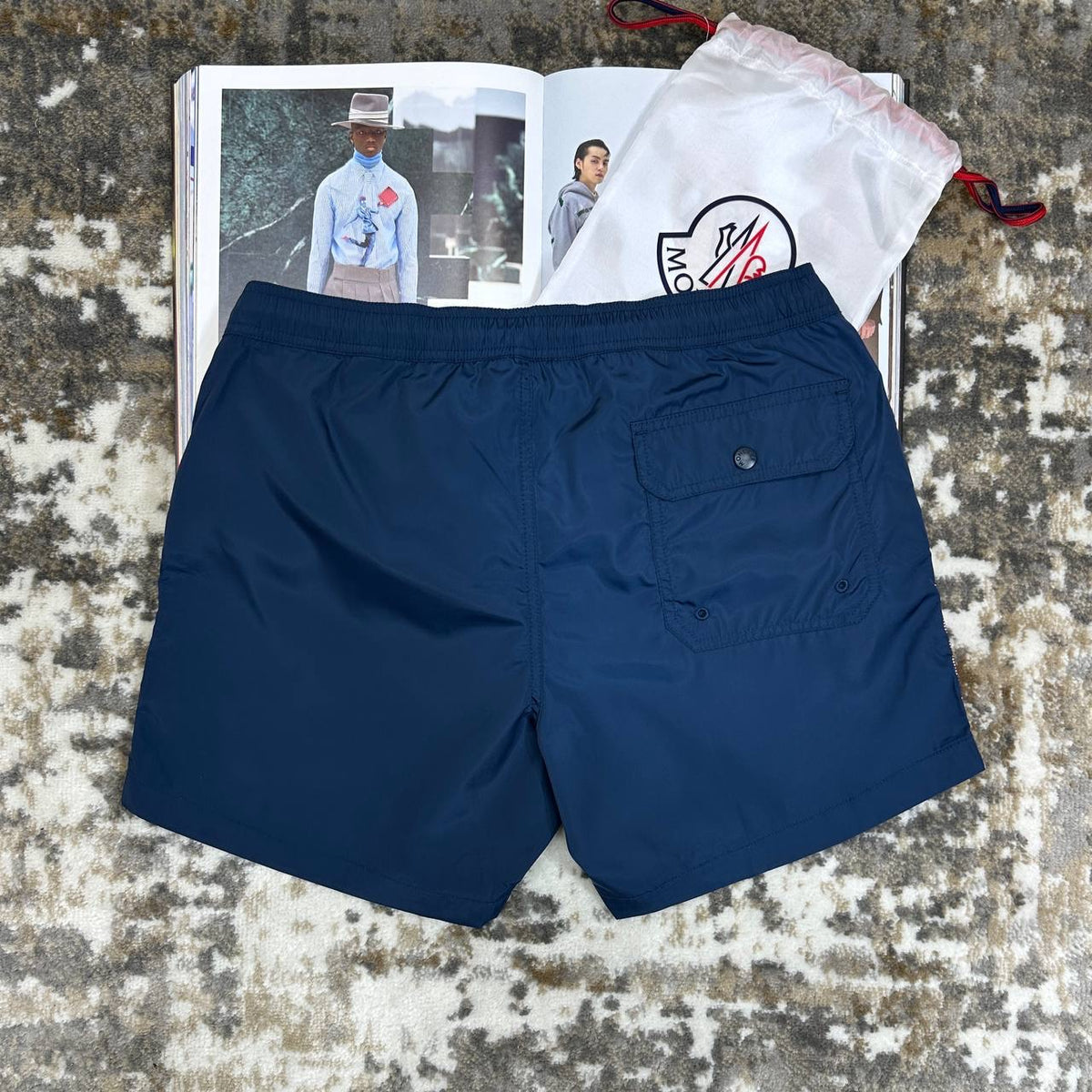 MNLR SWIM SHORTS BLUE