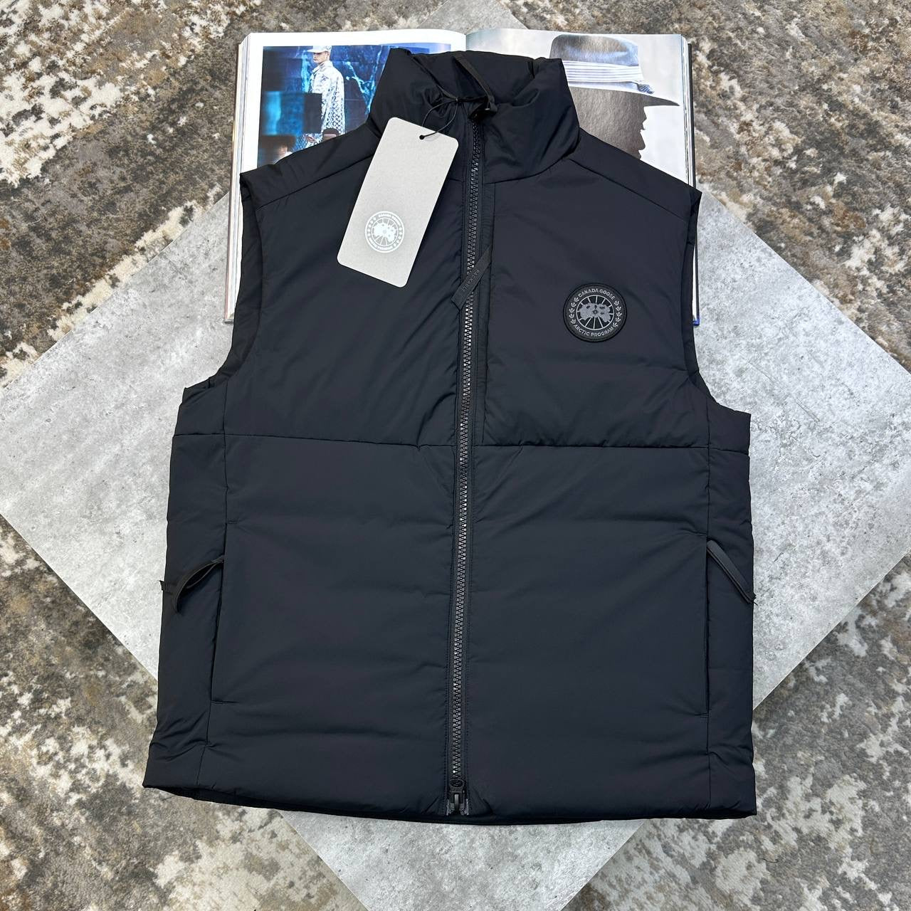 C.G BODYWARMER BLACK BADGE BLACK
